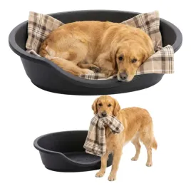 legowisko-dla-psa-mp-bergamo-tino-95-kosz-plastikowy-wytloczka-czarne-95cm