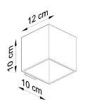 quad-kinkiet-1-punktowy-bialy-sollux-dlugosc-wysokosc-10-cm