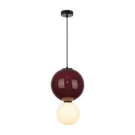 pieve-d25-lampa-wiszaca-led-7w-3000k-bordowa-italux