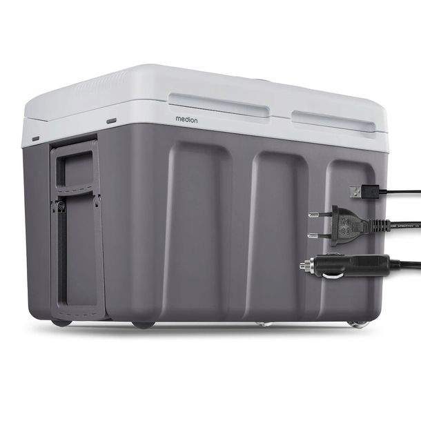 Lodówka turystuczna Medion 2w1 chłodzenie i grzanie 40L 12V i 230V USB