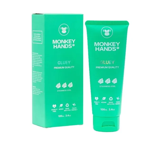 Monkey hands grip, magnezja klej pole dance, zielony 100 ml, M-pole