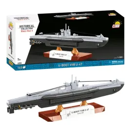 klocki-cobi-4858-okret-podwodny-lodz-u-boot-u-47-t-viib-historical-165-el