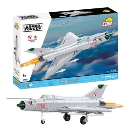 klocki-cobi-5918-radziecki-samolot-mysliwski-mig-21-mf-armed-forces-381-el