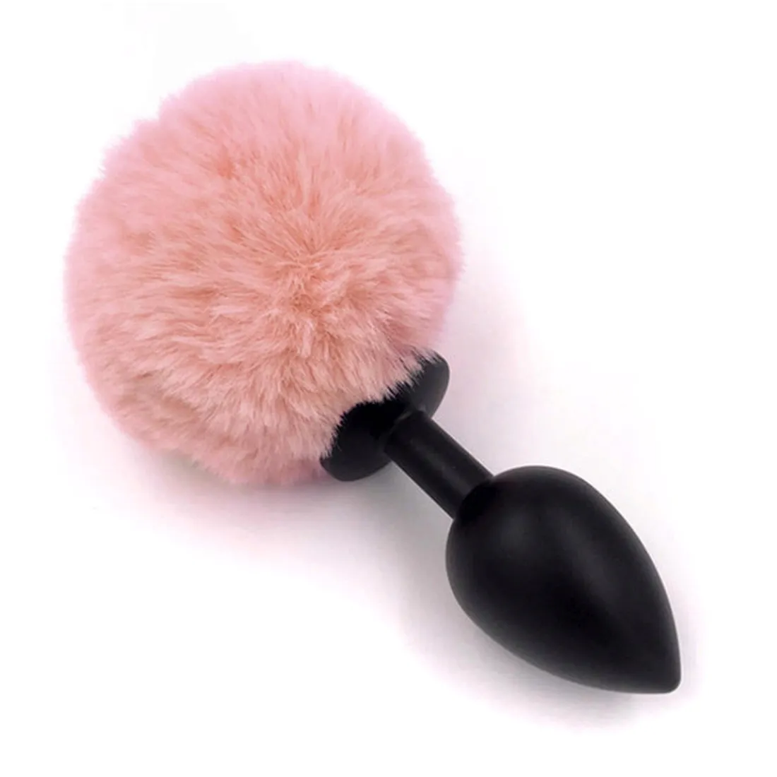plug-jewellery-silicon-plug-bunny-tail-black-peach
