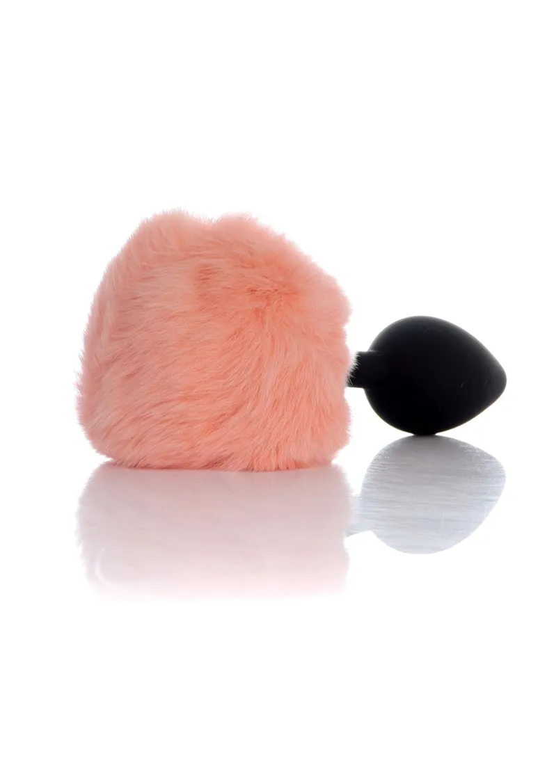 plug-jewellery-silicon-plug-bunny-tail-black-peach