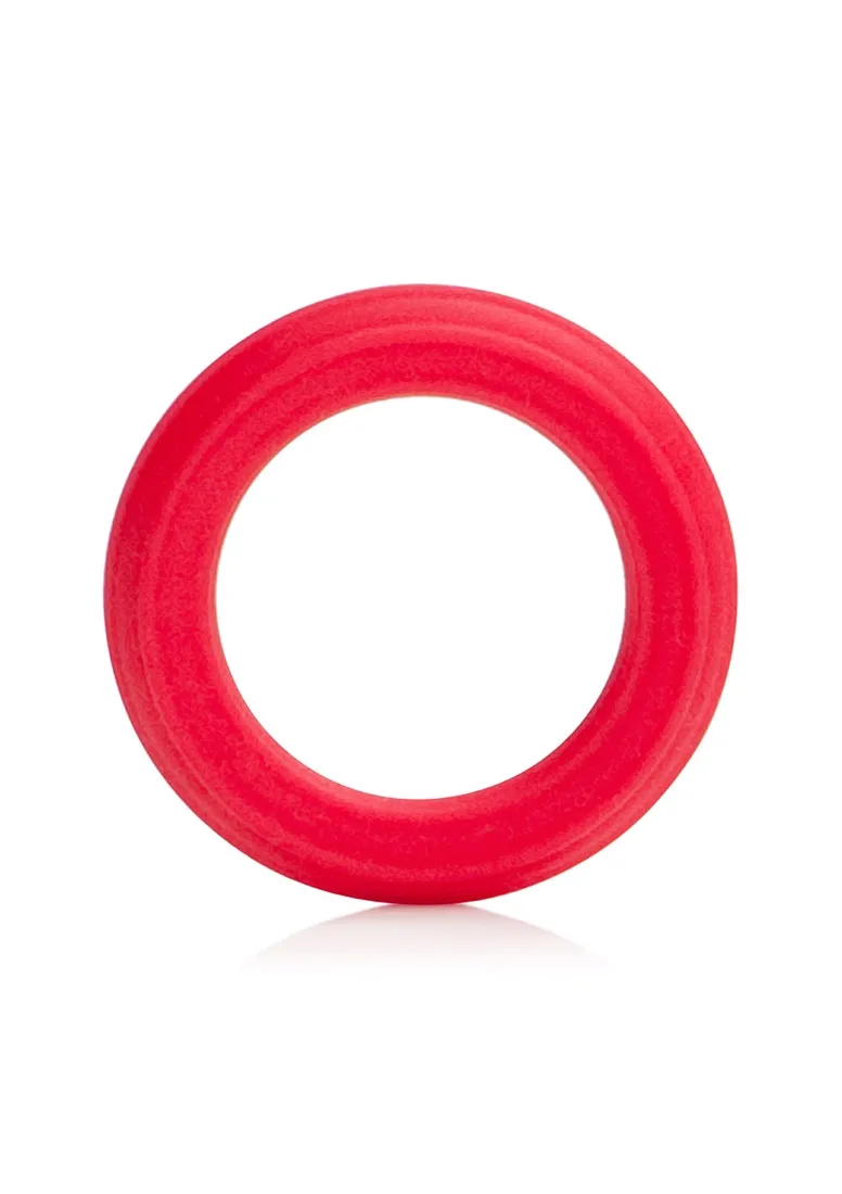 pierscien-caesar-silicone-rings-red