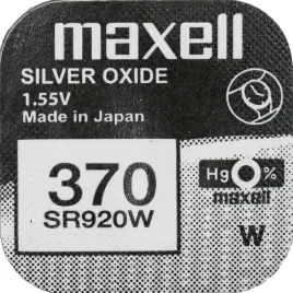 bateria-srebrowa-370-sr920w-g6-ag6-zegarkowa-maxell-x1