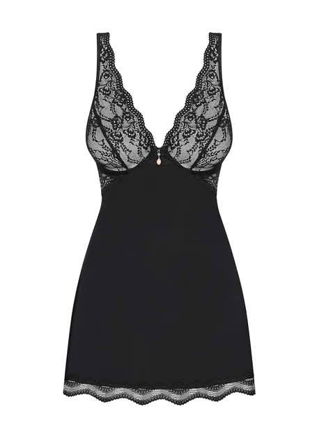 komplet-babydoll-koszulka-stringi-obsessive-s-m-kolor-czarny