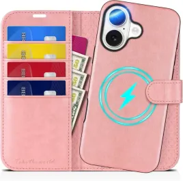 tucch-etui-skorzane-z-klapka-magsafe-do-iphone-16-2w1-portfel-rozowe