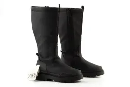 buty-dzieciece-zara-kozaki-wysokie-czarne