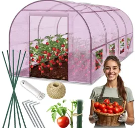 tunel-foliowy-plonos-400-x-250cm-rozowy-8-okien-premium-wytrzymaly-ogrod