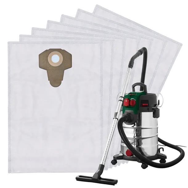 7x DUŻE WORKI SYNTETYCZNE DO PARKSIDE PWD 30 C1 1500W Z LIDLA WORKI 30L XXL