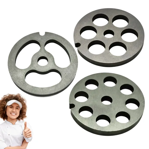 Zestaw masarski NR8 SITKA 10MM 13MM SZARPAK Szajba do maszynki ZELMER BOSCH