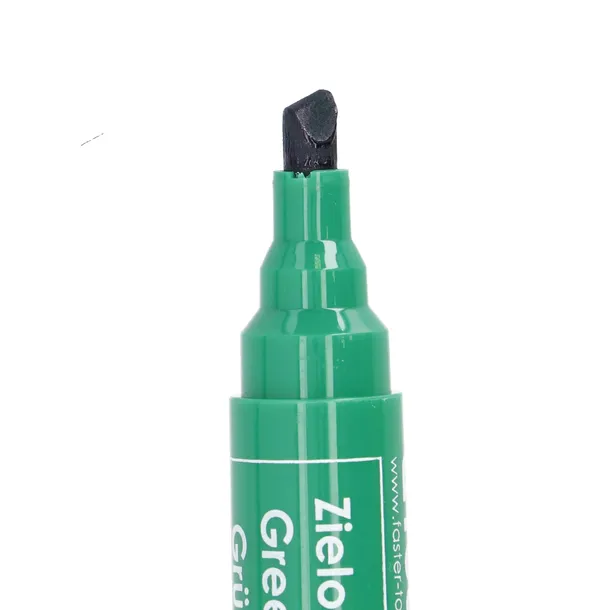 faster-tools-marker-niezmywalny-zielony-sciety-marka-faster-tools