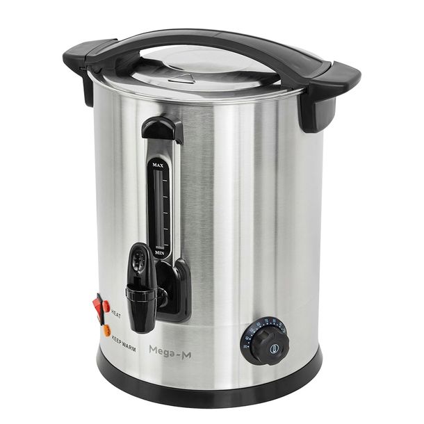 WARNIK DO WODY 12,4L Podgrzewacz Do Kawy Herbaty Stal Nierdzewna 1800W