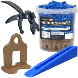 system-poziomowania-plytek-simplefix-500-klipsow-2mm-100-klinow-szczypce