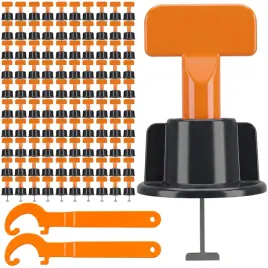 system-poziomowania-plytek-wielokrotnego-uzytku-100-szt-uchwyty-2-klucze