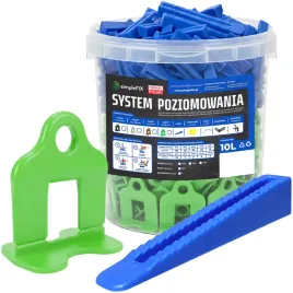 system-poziomowania-plytek-simplefix-zestaw-500-klipsow-3mm-100-klinow