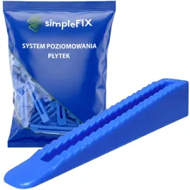 system-poziomowania-plytek-100-klinow-simplefix-kliny-do-poziomowania
