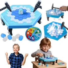 gra-zrecznosciowa-dla-dzieci-mini-edukacyjna-pingwin-pingwiny-na-lodzie