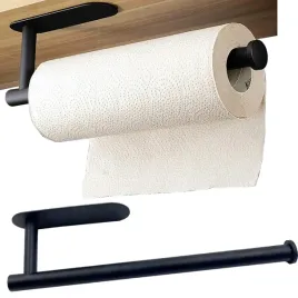 uchwyt-wieszak-na-recznik-papierowy-kuchenny-bez-wiercenia-czarny