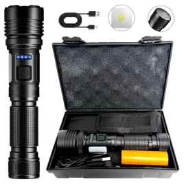 policyjna-mocna-latarka-dalekosiezna-led-1700m-usb-c-power-bank