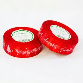 wstazka-satynowa-swiateczna-czerwona-wesolych-swiat-25mm-22m