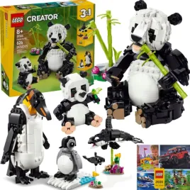 lego-creator-panda-pingwin-orka-3w1-dzikie-zwierzeta-rodzina-zwierzat