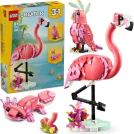 lego-creator-dzikie-zwierzeta-rozowy-flaming-zestaw-3w1-egoztyczna-papuga
