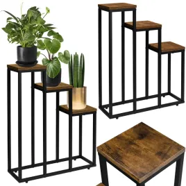 kwietnik-stojacy-czarny-loren-rustic-postarzany-dab