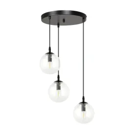 cosmo-premium-lampa-wiszaca-3-punktowa-czarny-transparentny