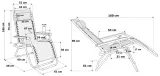 lezak-ogrodowy-orion-zero-gravity-bezowy-dlugosc-dluzszy-bok-160-cm