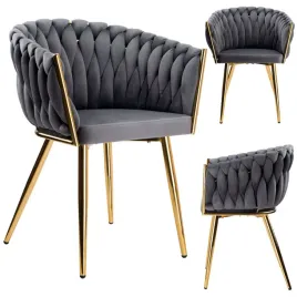 krzeslo-welurowe-plecione-cofton-gold-velvet-grafitowy