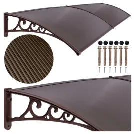 daszek-plastikowy-dako-duo-100x200cm-brazowy