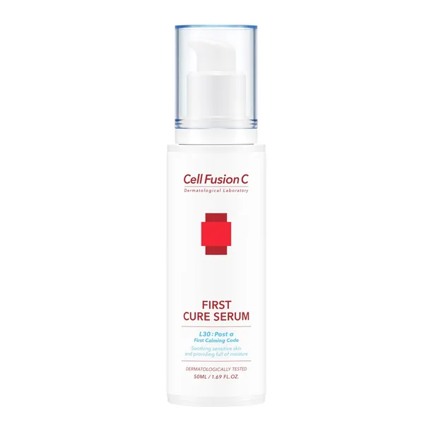 Serum Twarz Szyja Dekolt CELL FUSION C First Cure Kojąco-Regenerujące 50 ml