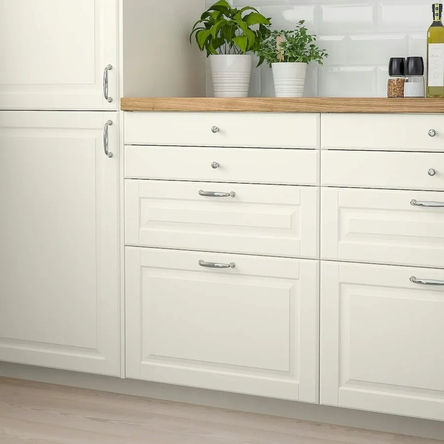 ikea-bodbyn-front-szuflady-bialy-40x20cm