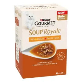 gourmet-soup-roy-dla-kota-kurczak-indyk-wolowina-6x45g