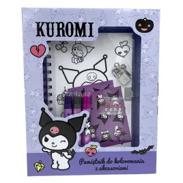 kuromi-pamietnik-do-kolorowania-z-klodka-akcesoria