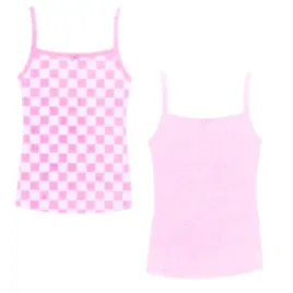 koszulka-na-ramiaczka-podkoszulka-roz-rozowa-w-kratke-2szt-146-152