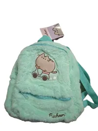 pusheen-plecak-z-futerkiem-zielony