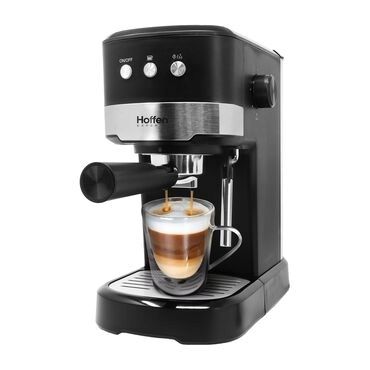 Hoffen Ekspres do kawy kolbowy 20 bar 1100W 1,25L dysza do spieniania mleka