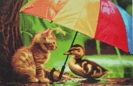 avec-malowanie-diamentami-40x60cm-kot-and-kaczka-haft-obraz