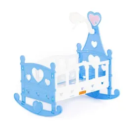 lozeczko-dla-lalki-polesie-8-el-niebieskie