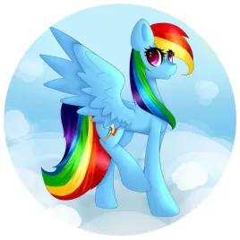 oplatek-na-tort-gruby-kucyki-pony-koniki-napis-gratis