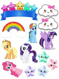 oplatek-na-tort-gruby-kucyki-pony-koniki-napis-gratis