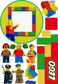 wydruk-oplatek-cukrowy-lego-napis-gratis
