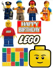 wydruk-oplatek-cukrowy-lego-napis-gratis