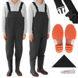 wodery-fortrade-spodnie-wedkarskie-na-szelkach-gumowce-r-42-czarny