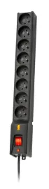lestar-lxa-816-g-a-k-czarny-8-x-gniazdo-sieciowe-230-v-3-m