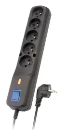 lestar-lv530w-25m-ochrona-przeciwprzepieciowa-czarny-szary-5-x-gniazdo